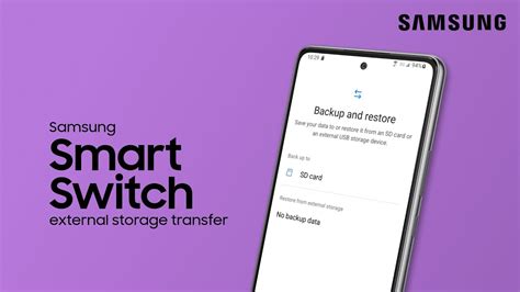 how to use samsung smart switch to sd card|Back up your phone to an extended storage device using Smart .